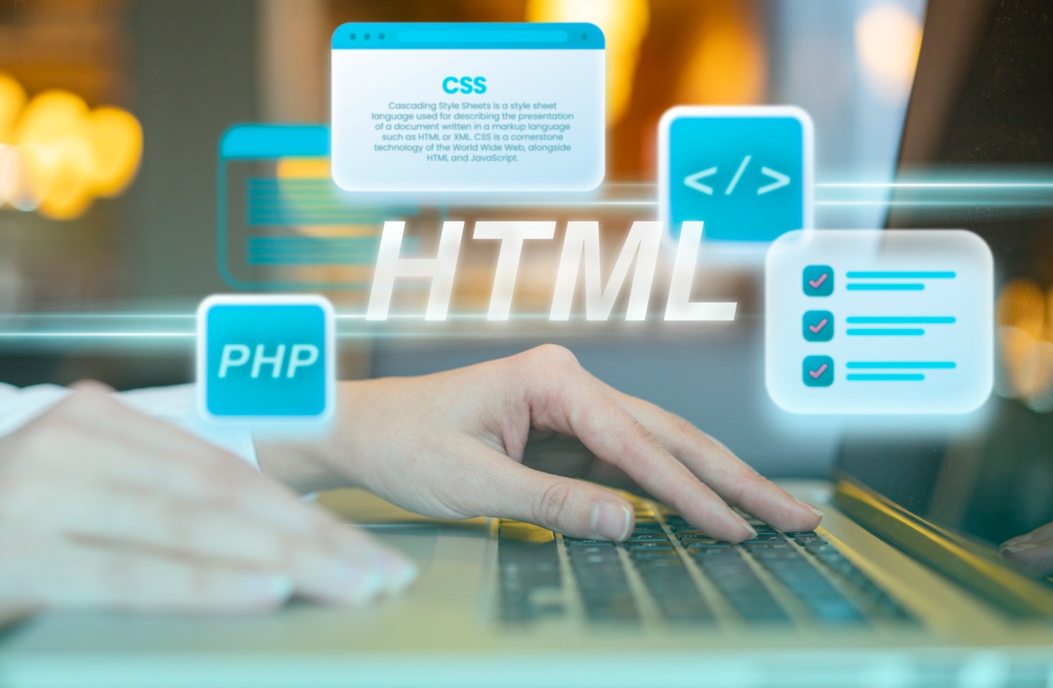Aligning text with CSS in html