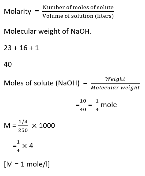 Molarity4