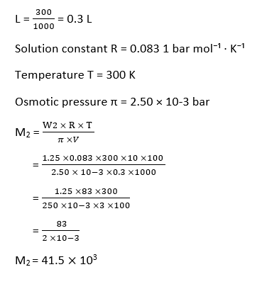 Molar mass 2