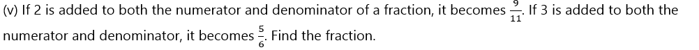 Pair of linear equations in two variables Solutions18