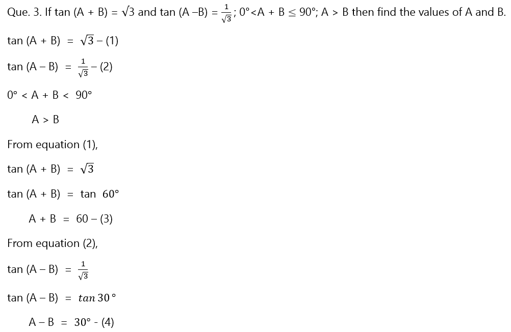 Introduction to Trigonometry Solution11